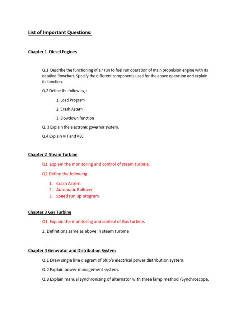 PLC and Ac Important Questions | PDF