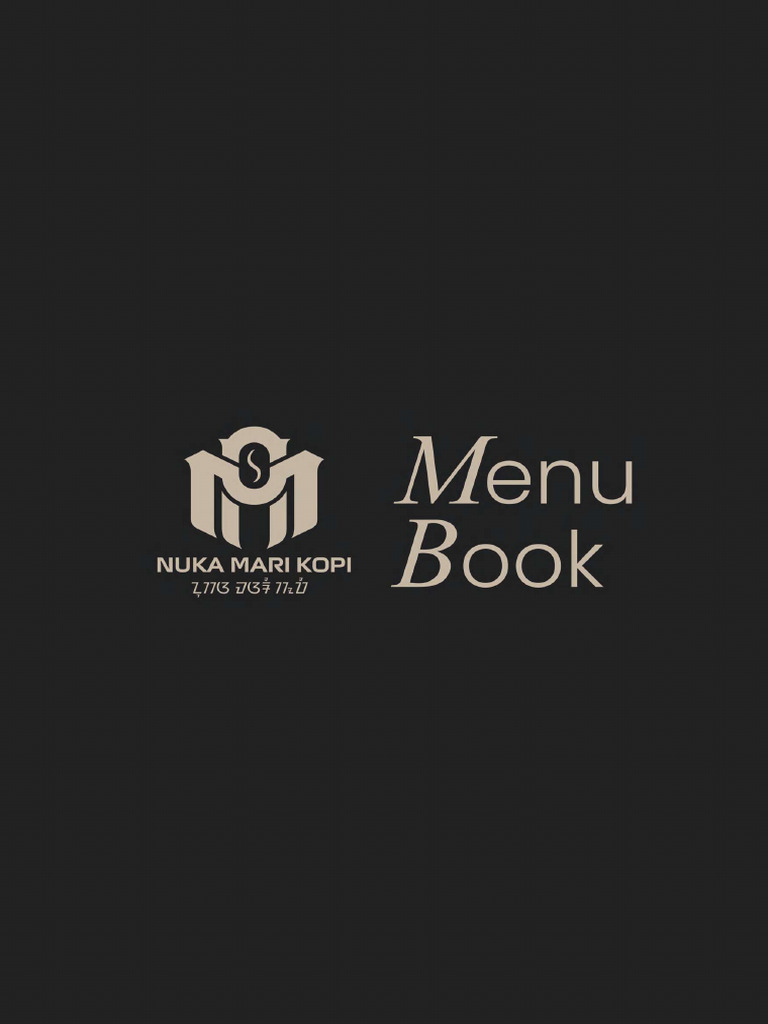 Nuka Mari Kopi Menu: Authentic Dishes | PDF | Hamburgers | Sauce