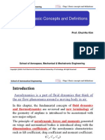 Aerodynamics - Basic Concepts and Definition