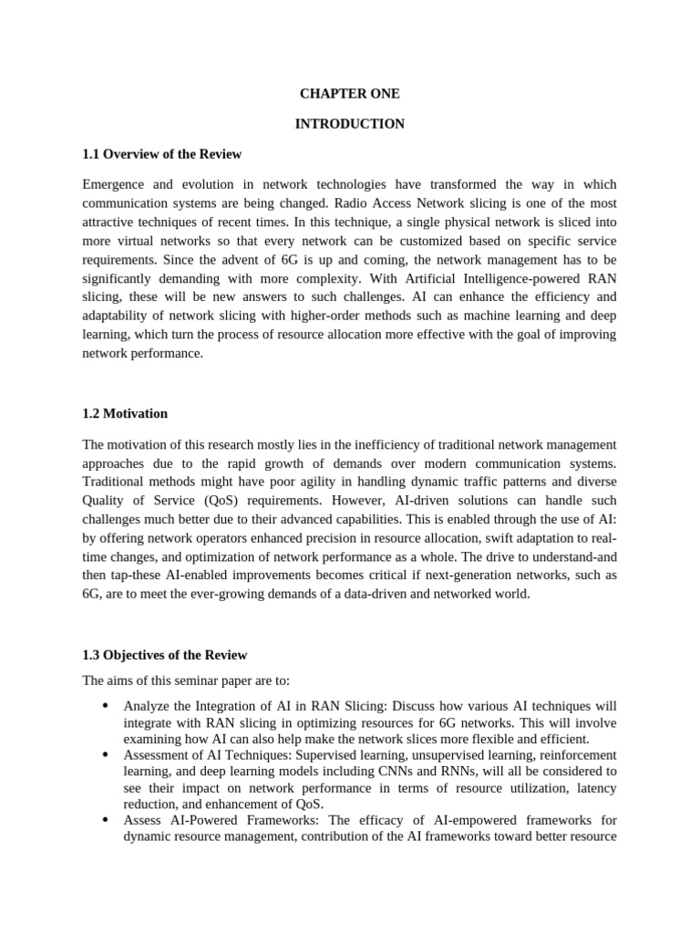 Ai Based Ran Slicing and Resources Allocation in 6g | PDF | Artificial ...