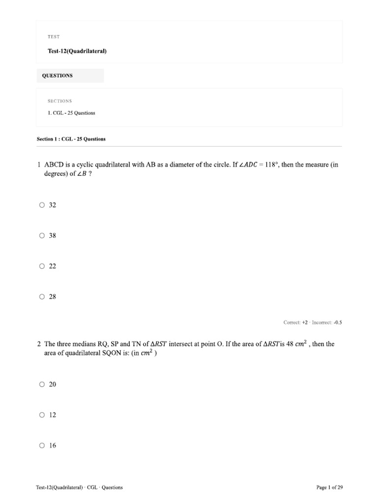 Test-2 QD | PDF