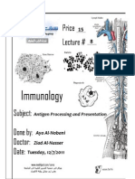 Immuno - Lec 8