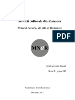 Servicii Culturale Din Romania - Muzeul National de Arta Al Romaniei