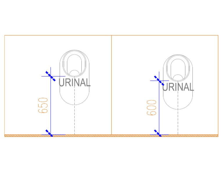 Height Concern of Uinal | PDF