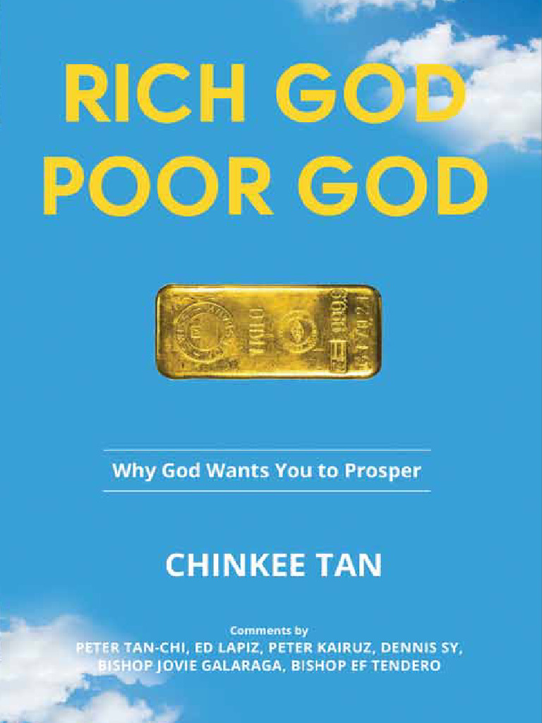11-Rich God Poor God - Chinkee Tan | PDF