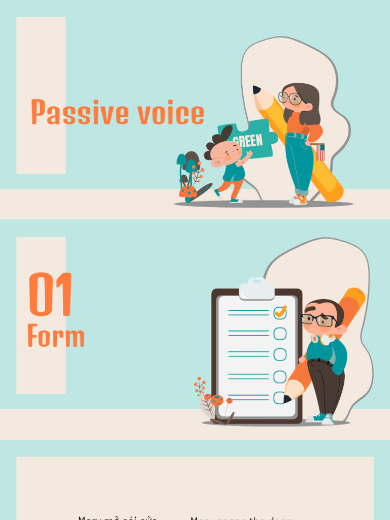 Understanding Passive Voice Structures | PDF | Semantic Units ...