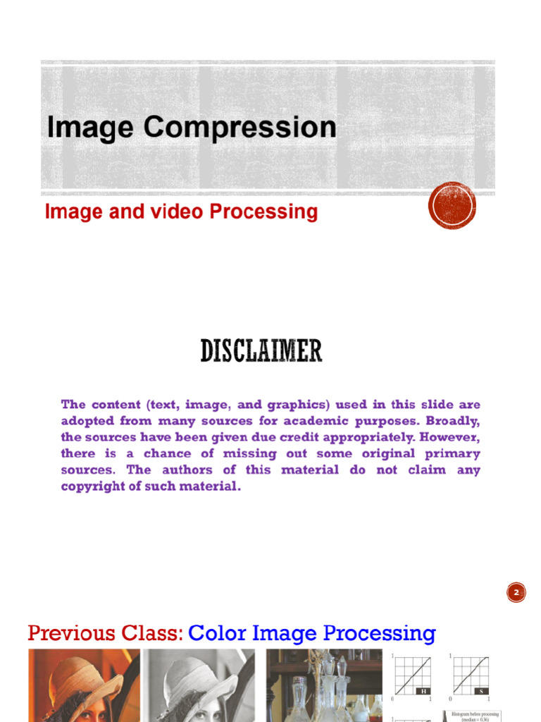 Image Compression | PDF