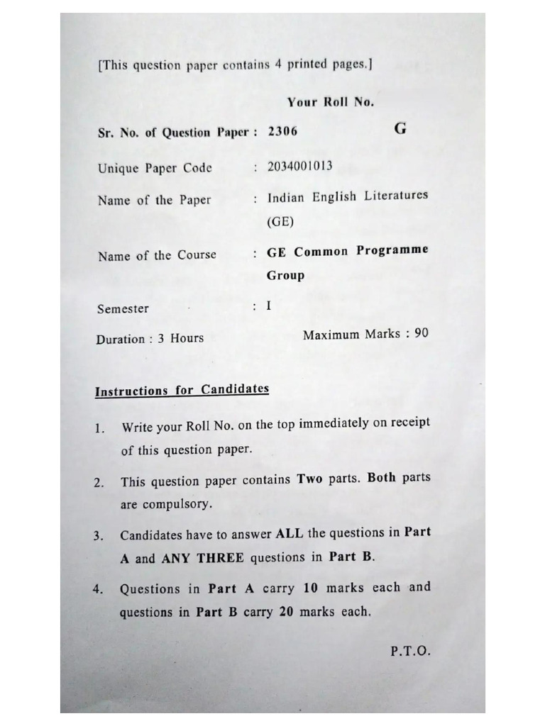 Eng Pyq | PDF