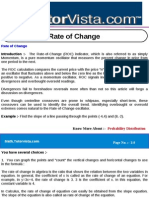 Rate of Change