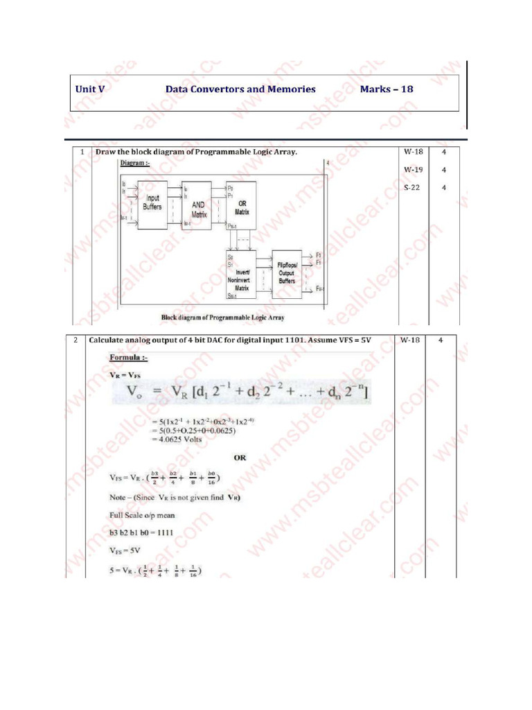 Dte 5th Unit | PDF