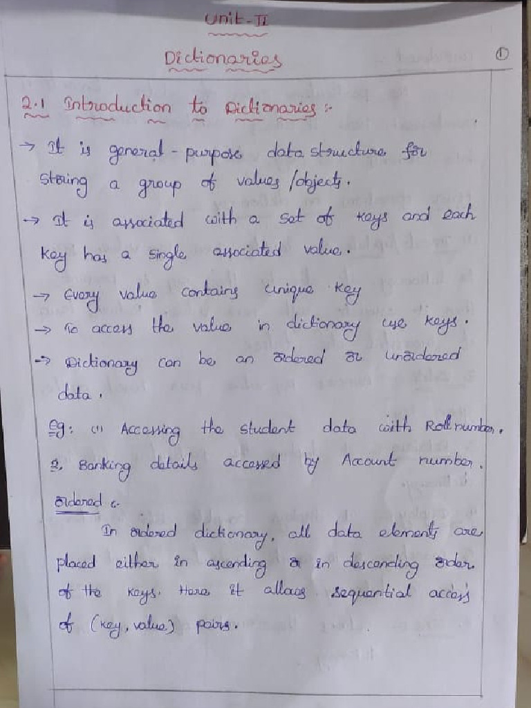 DS Part 1 Unit 2 | PDF