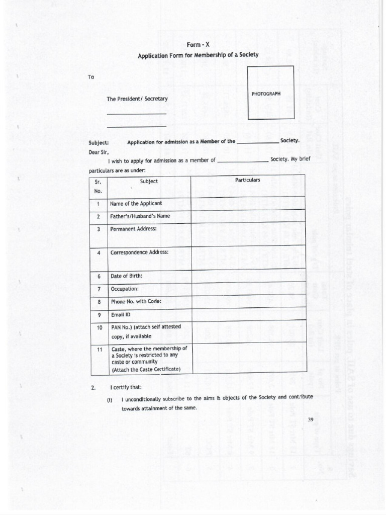 KTRWS Membership Form | PDF