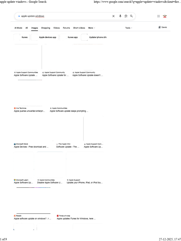 Apple Software Update for Windows Guide | PDF | I Tunes | I Cloud