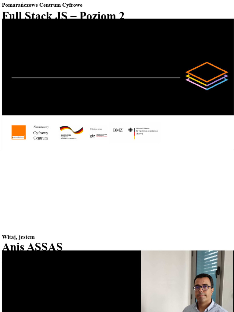 Kurs Full Stack JS - Poziom 2 | PDF
