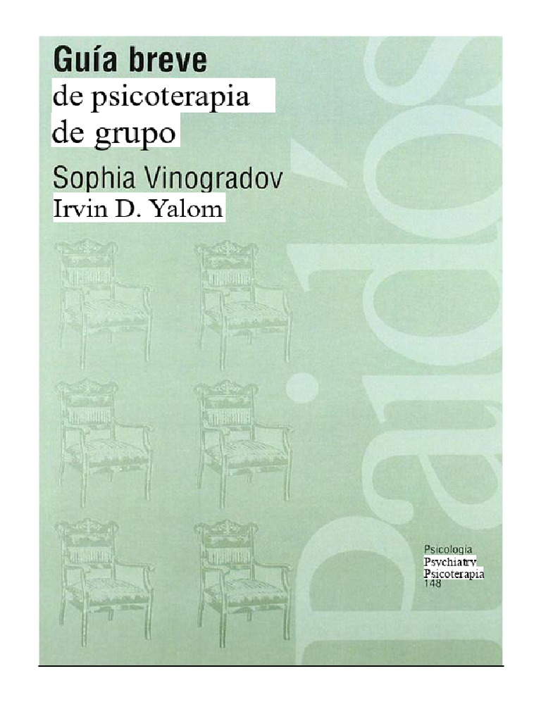 Guia de Psicoterapia de Grupo | PDF | Psicoterapia | Psiquiatria