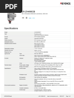 LR-X100 Laser Sensor Data Sheet | PDF | Bipolar Junction Transistor ...