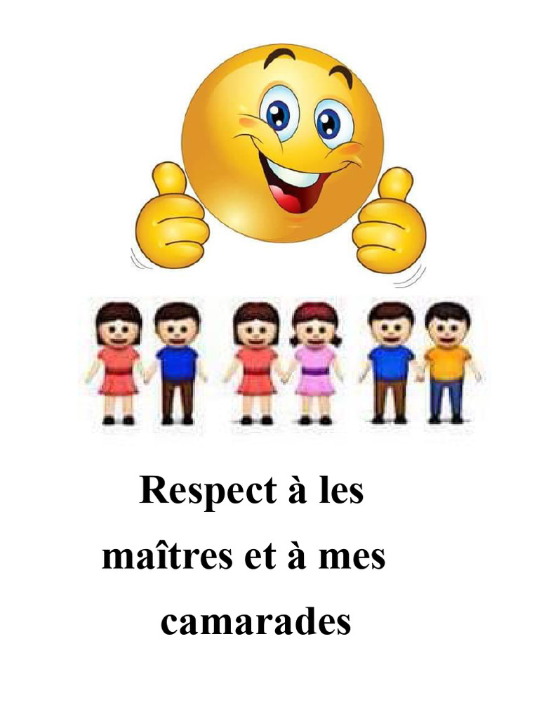 Règles de respect en classe | PDF