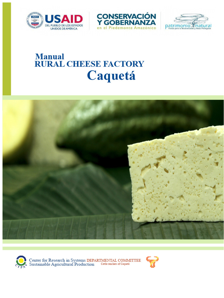 Rural Cheese-Making Manual | PDF | Milk | Cheese