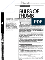 Rules of Thumb