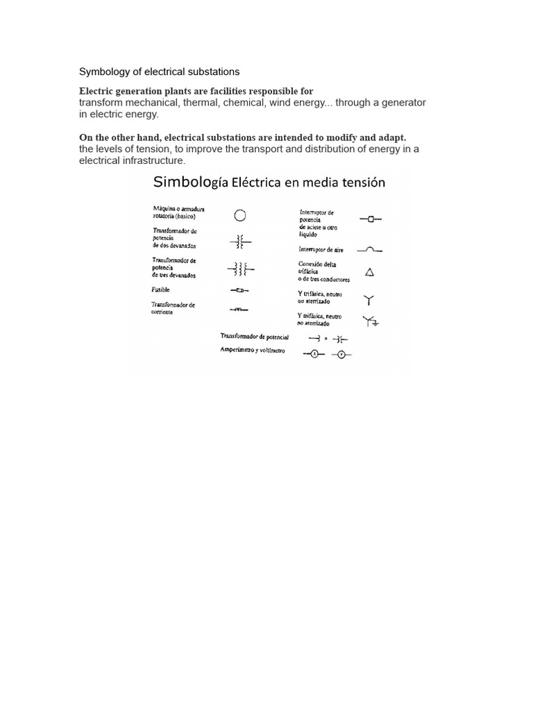 Electrical Substation Types and Functions | PDF | Electric Power ...