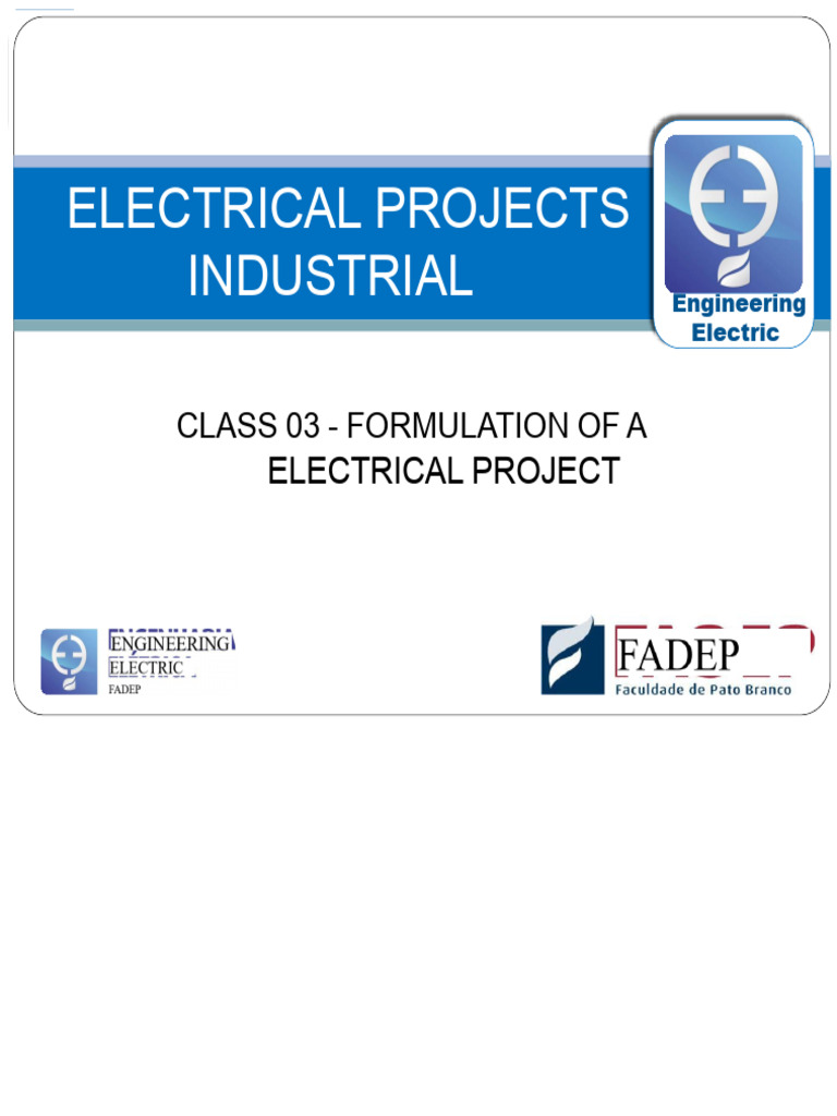 Electrical Project Formulation Guide | PDF | Power (Physics ...