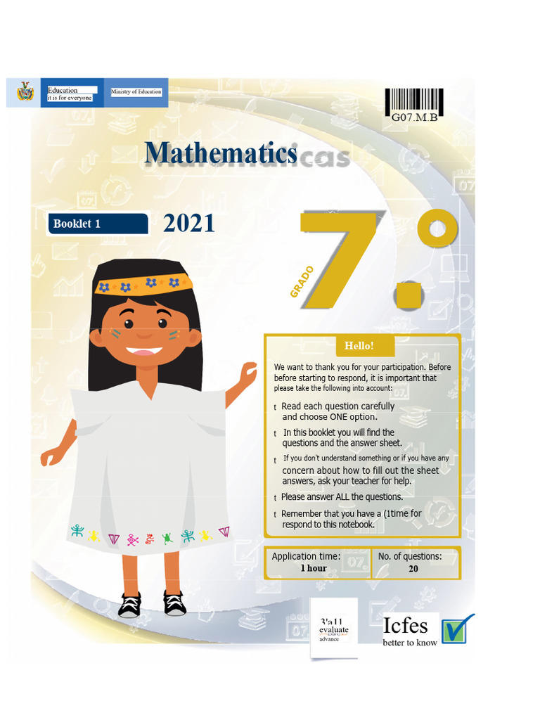 Mathematics Workbook 1: Grade 7 Exercises | PDF