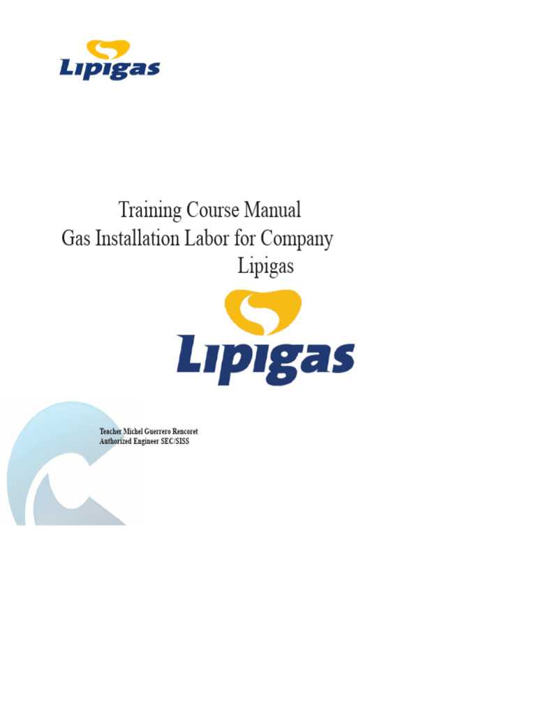 Gas Installation Training Manual | PDF | Combustion | Welding