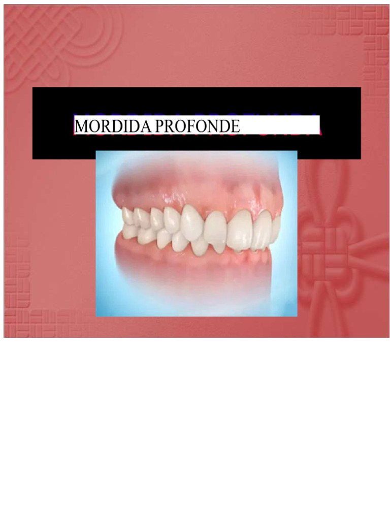Morsure profonde : causes et traitements | PDF | Dent | Branches de la ...