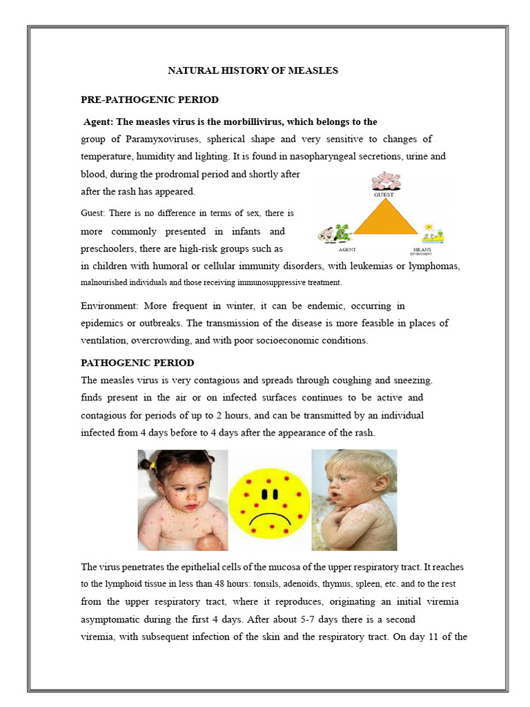 Measles: Natural History and Prevention | PDF | Measles | Infection