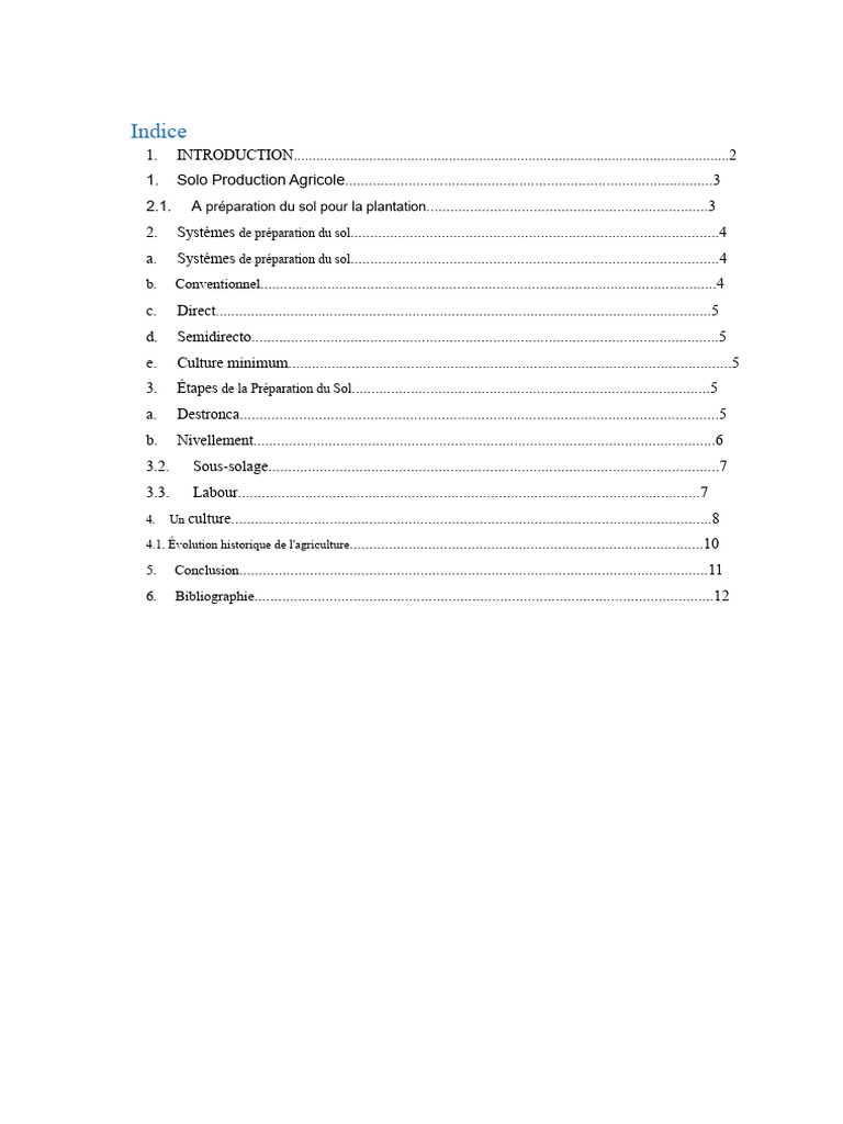 Préparation du Sol en Agriculture Durable | PDF | Sol (pédologie ...