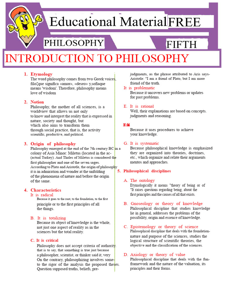 Introduction to Philosophy Basics | PDF | Idealism | Theory