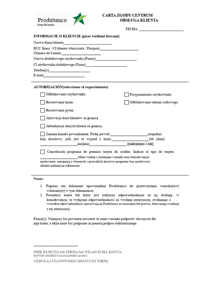 Format Listu Upoważniającego | PDF