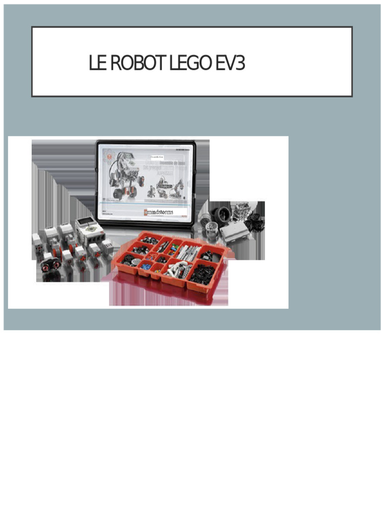 Guide complet sur le robot LEGO EV3 | PDF | Robot | Robotique