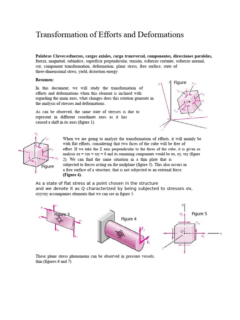 Plane Stress Transformation Analysis | PDF | Stress (Mechanics) | Rotation
