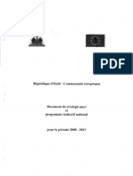 Document de Stratégie Pays Et Programme Indicatif National Pour La Période 2008-2013
