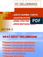 Sifat-sifat Gelombang Fisika