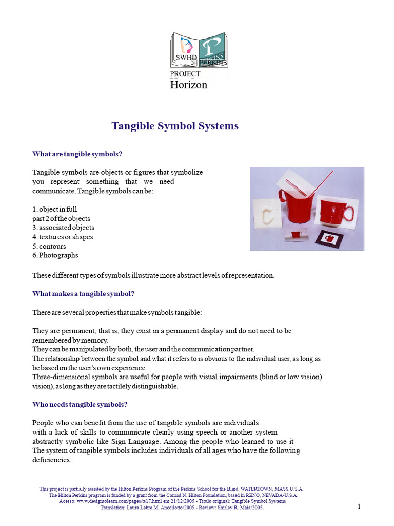 Understanding Tangible Symbol Systems | PDF | Behavioural Sciences ...