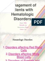 Hematologic Disorders