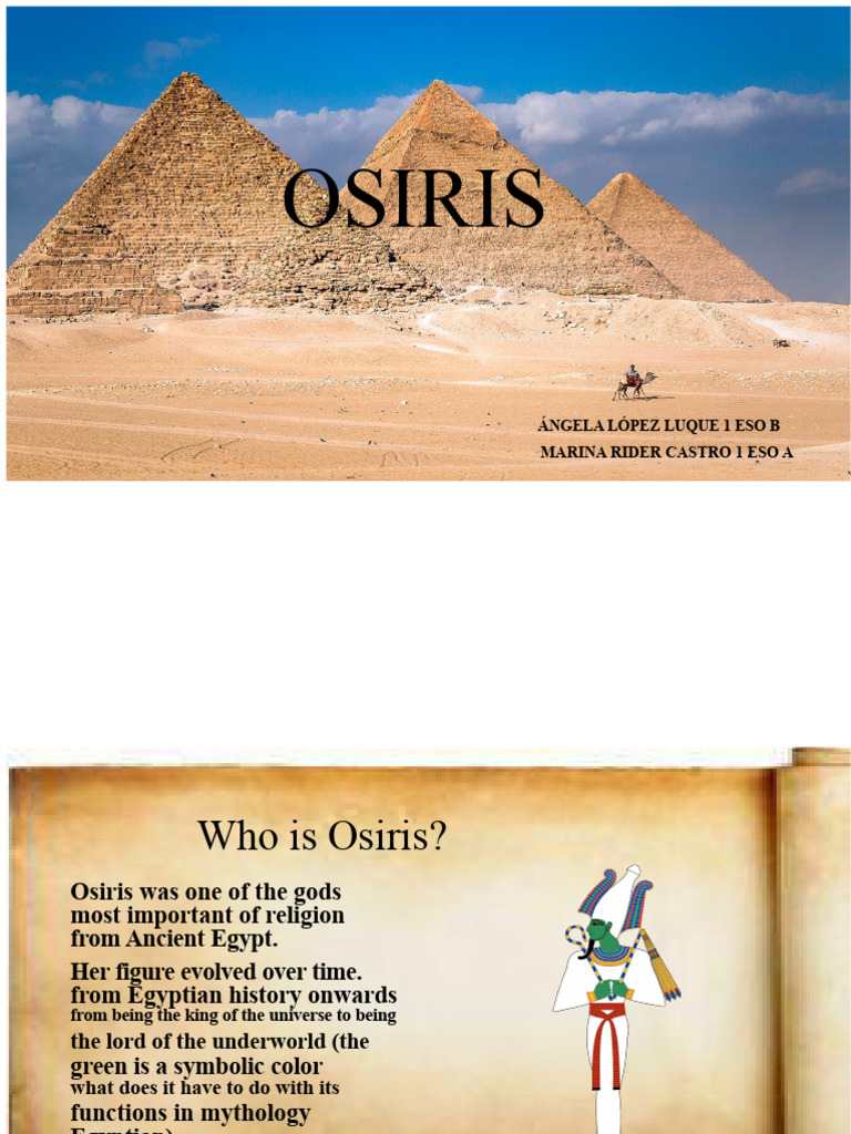 God Osiris | PDF