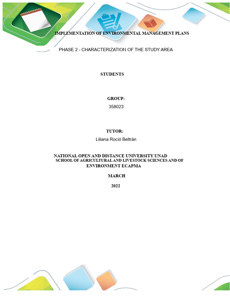 Environmental Management Plans: Phase 2 Analysis | PDF | Natural ...
