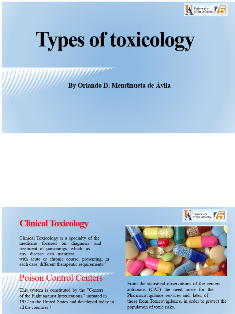 Overview of Toxicology Types | PDF | Toxicology | Toxicity