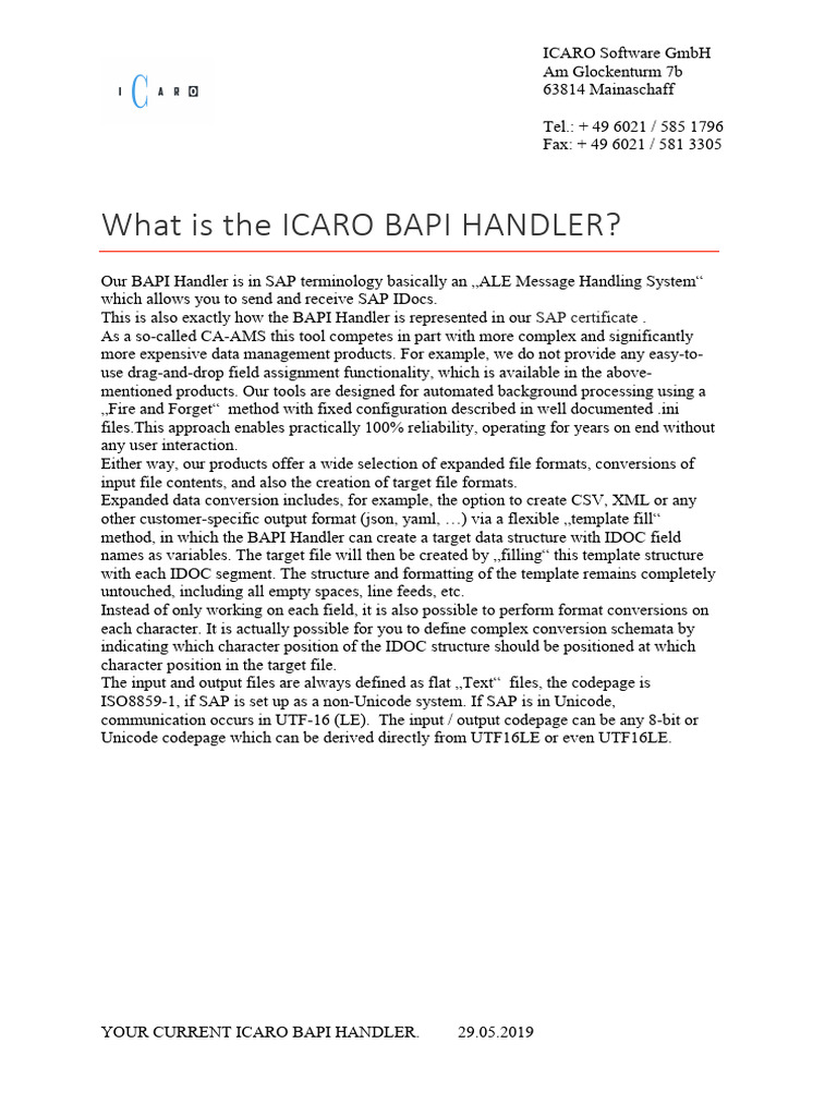 What Is Bapi Handleren | PDF | Information Technology | Computing