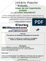 Divulgação Millennium Professores - 12