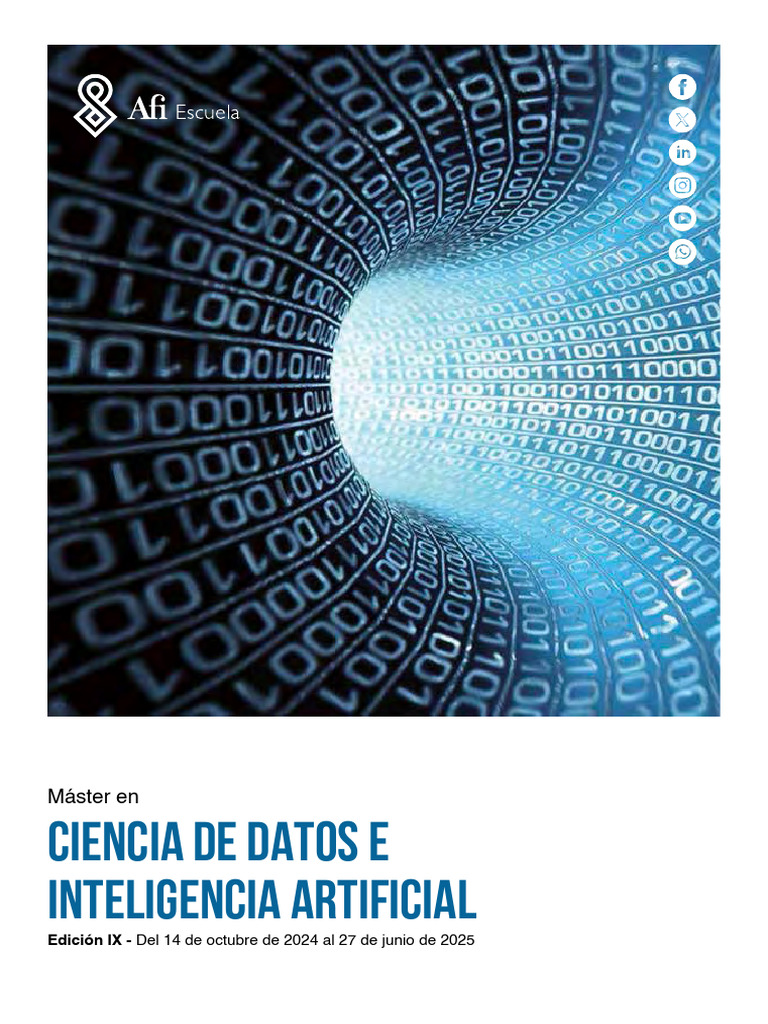 Master Ciencia de Datos e Ia (1) | PDF | Inteligencia artificial ...