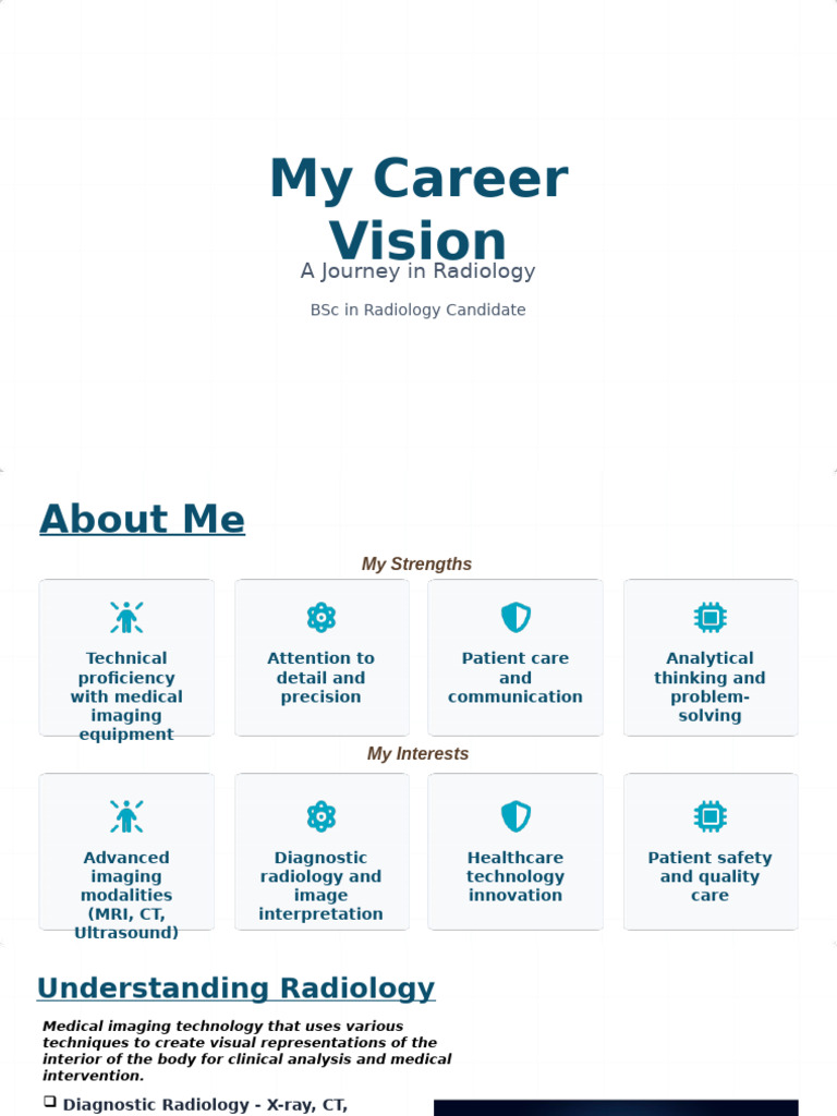 Career Path in Radiology and Imaging | PDF | Medical Imaging | Radiology