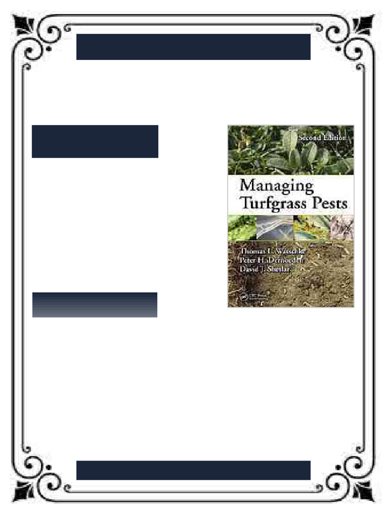 Managing turfgrass pests 2nd Edition Edition Thomas L. Watschke ebook ...