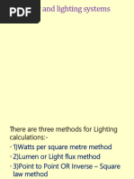 Lumen Method for Lighting Design | PDF | Lighting | Light