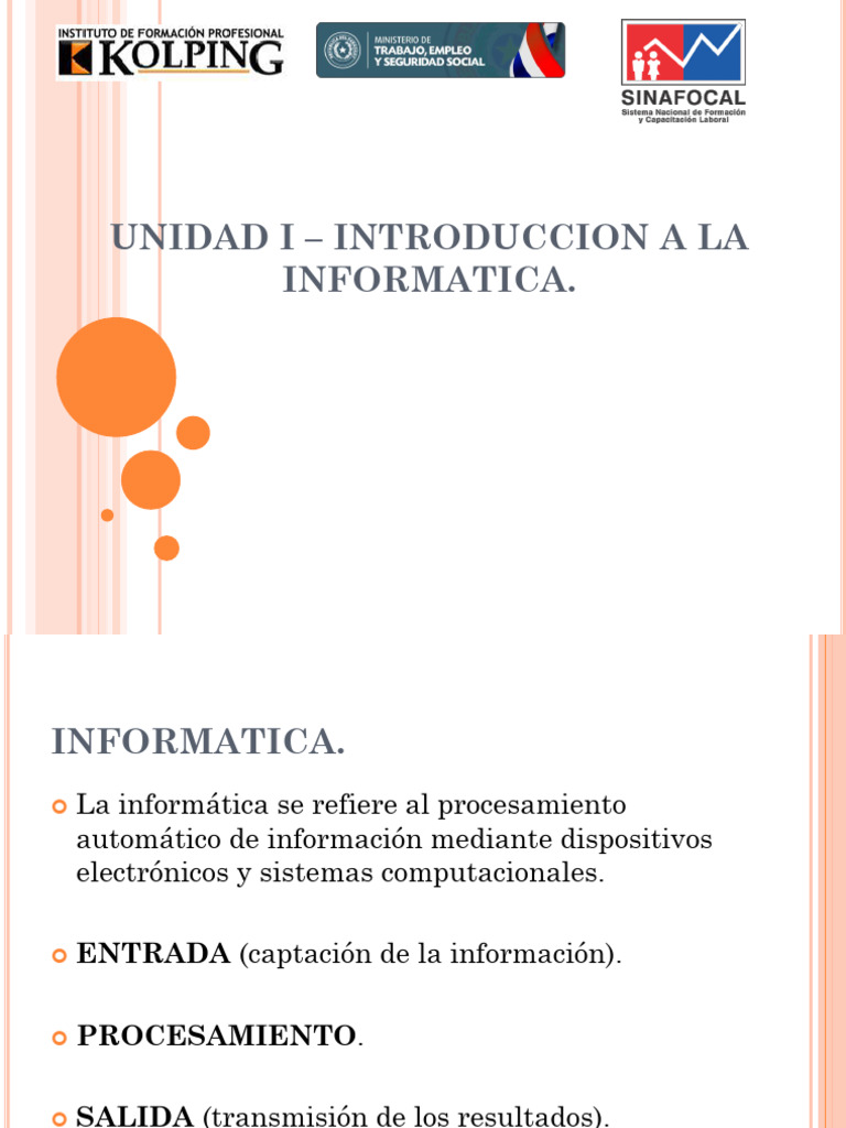 UNIDAD I | PDF | Almacenamiento de datos de la computadora | Hardware ...