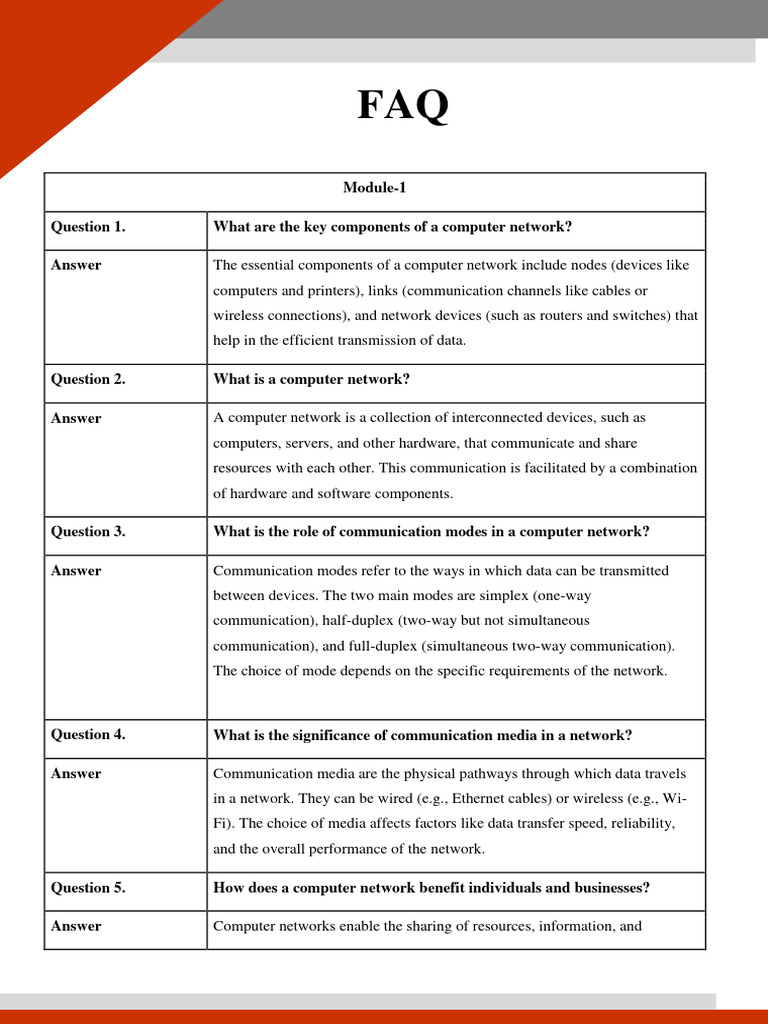 Acn Faq 1 45156 | PDF