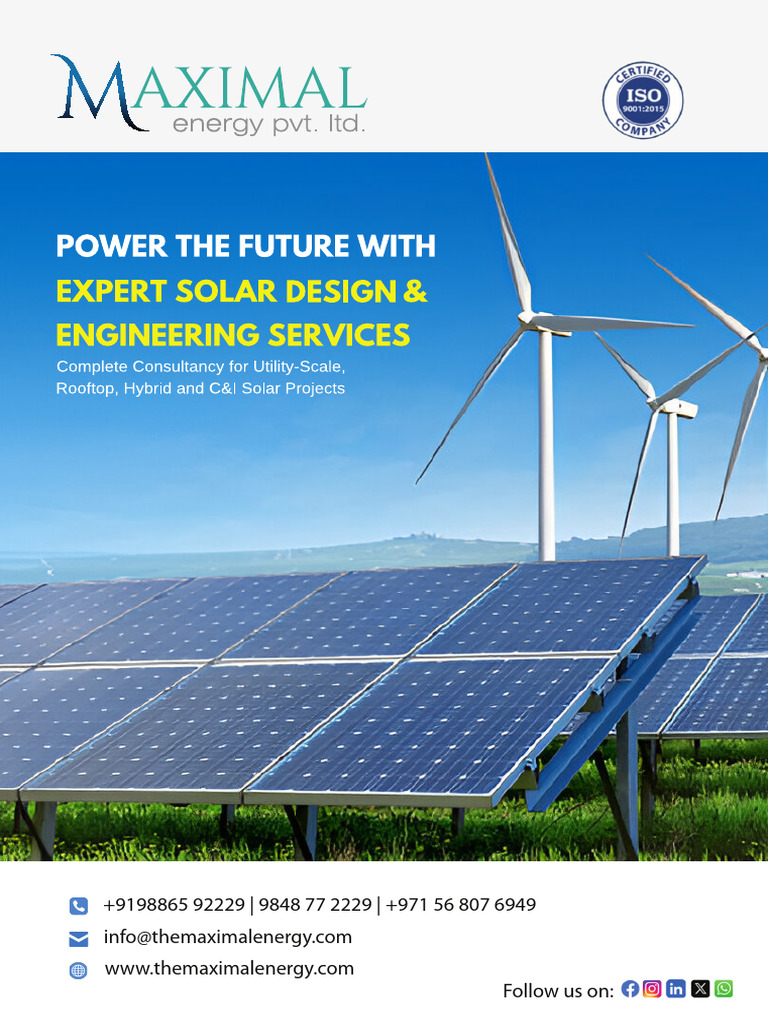 Comprehensive Solar Project Services | PDF | Photovoltaic System ...